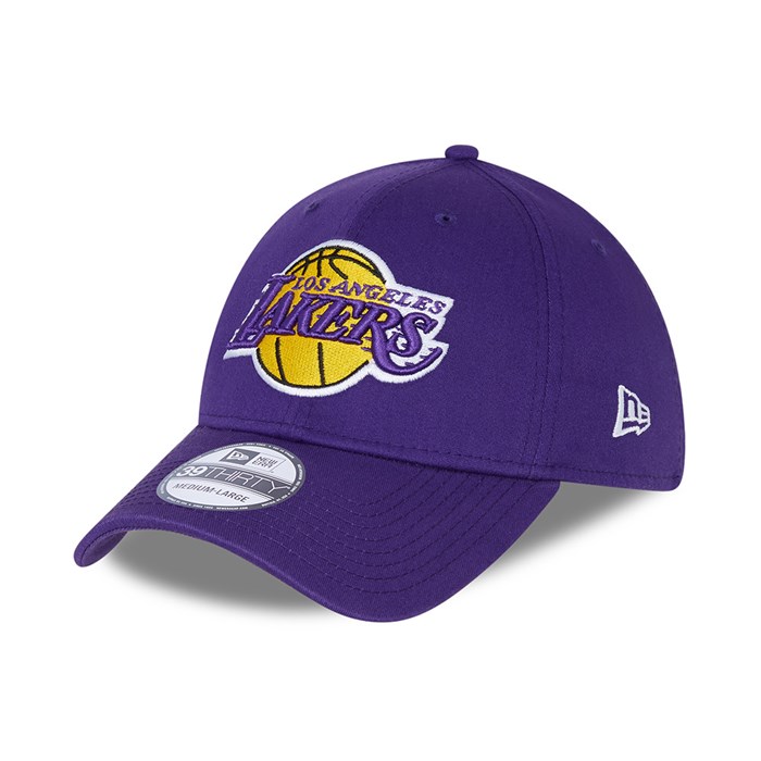 LA Lakers NBA Core 39THIRTY Lippis Violetit - New Era Lippikset Tukkukauppa FI-046198